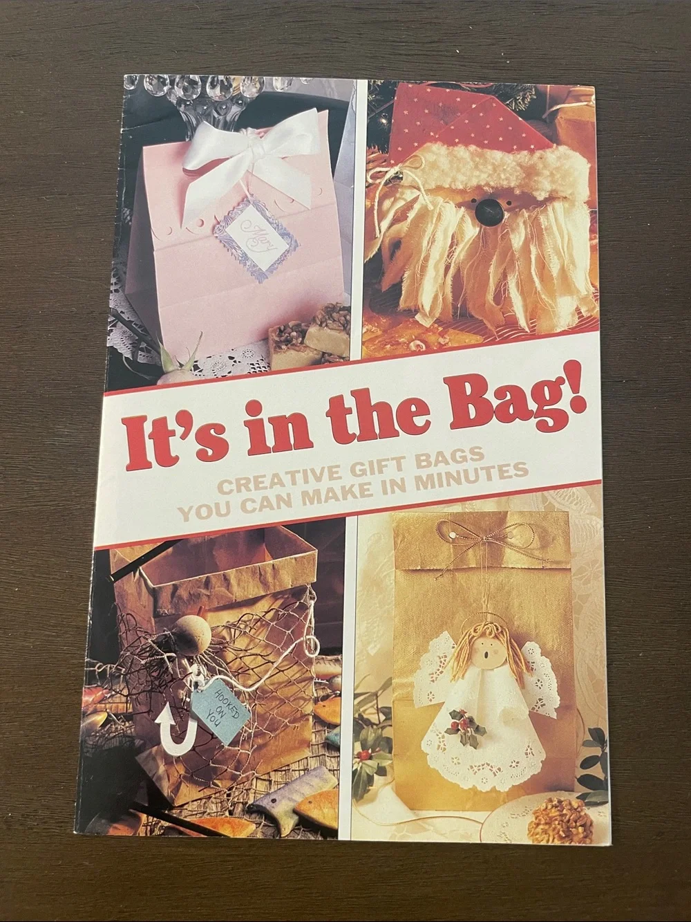 3 Vintage Craft and Recipe Books with It’s in the Bag Booklet (5lbs)
